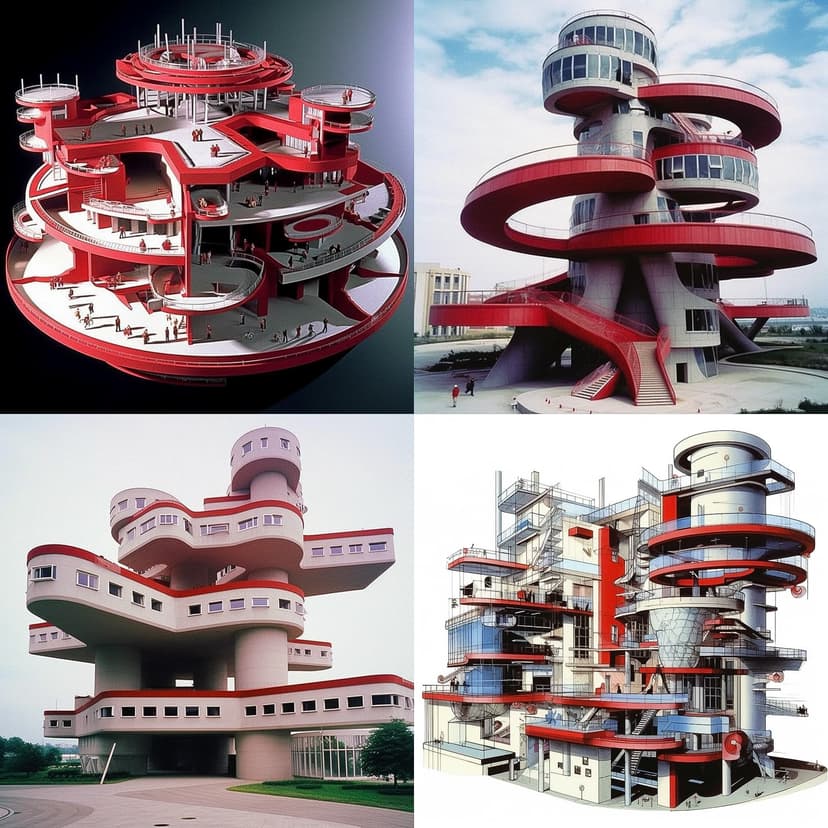 Futuristic Architectural Design