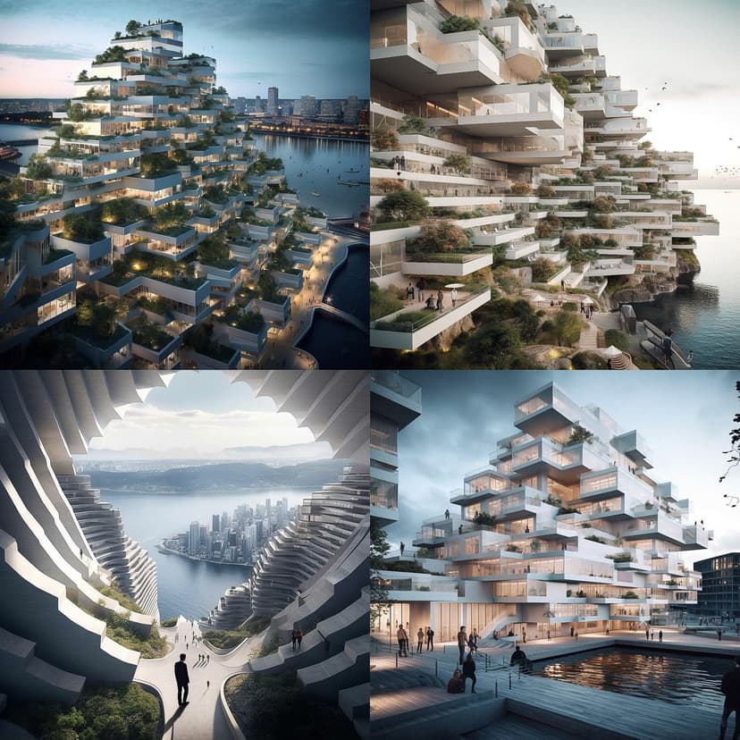 Futuristic Architectural Visualization