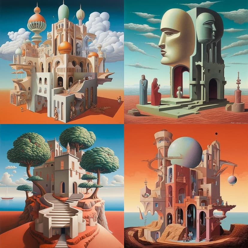 Surreal Architectural Fantasy