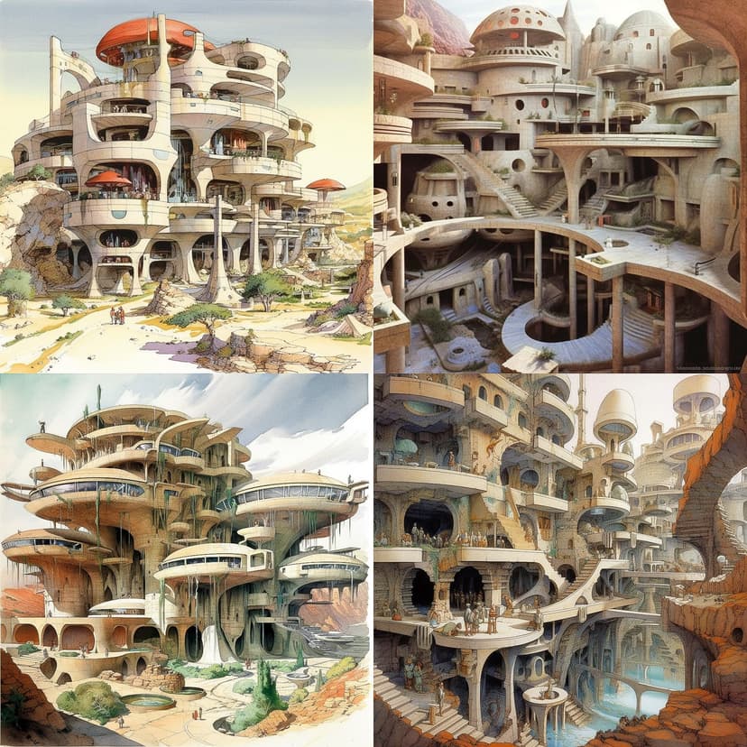 Futuristic Architectural Design