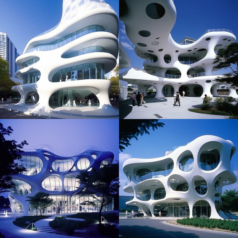 Futuristic Organic Architecture