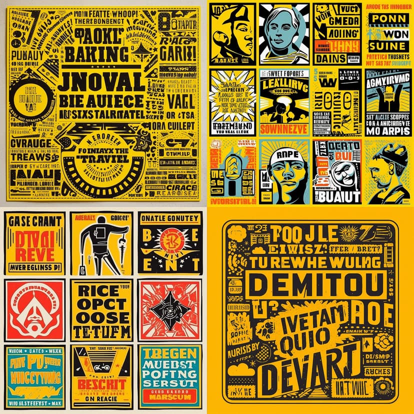 Retro Graphic Typography