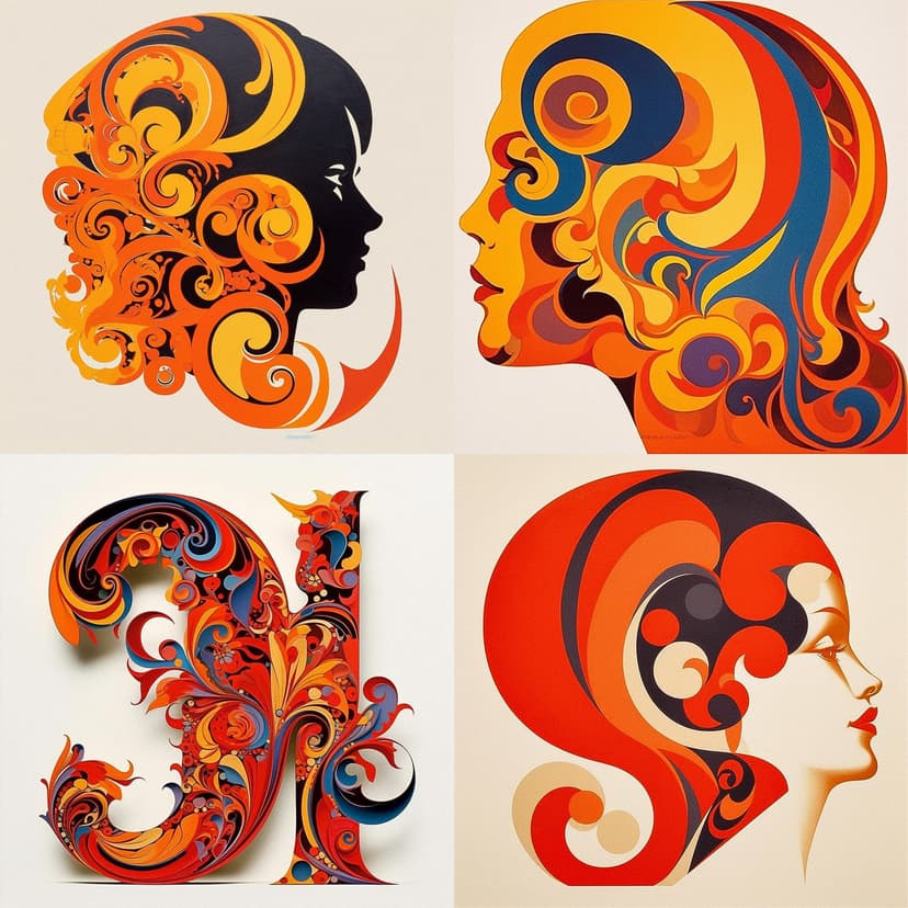 Psychedelic Art Nouveau