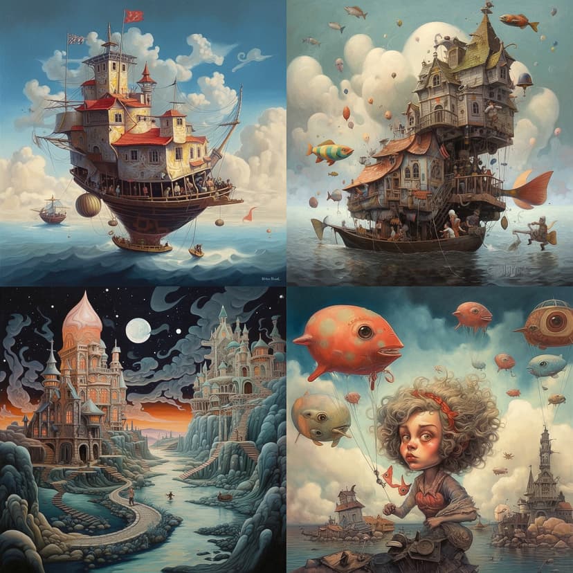 Surreal Whimsical Fantasy