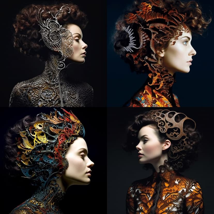 Intricate Baroque Futurism