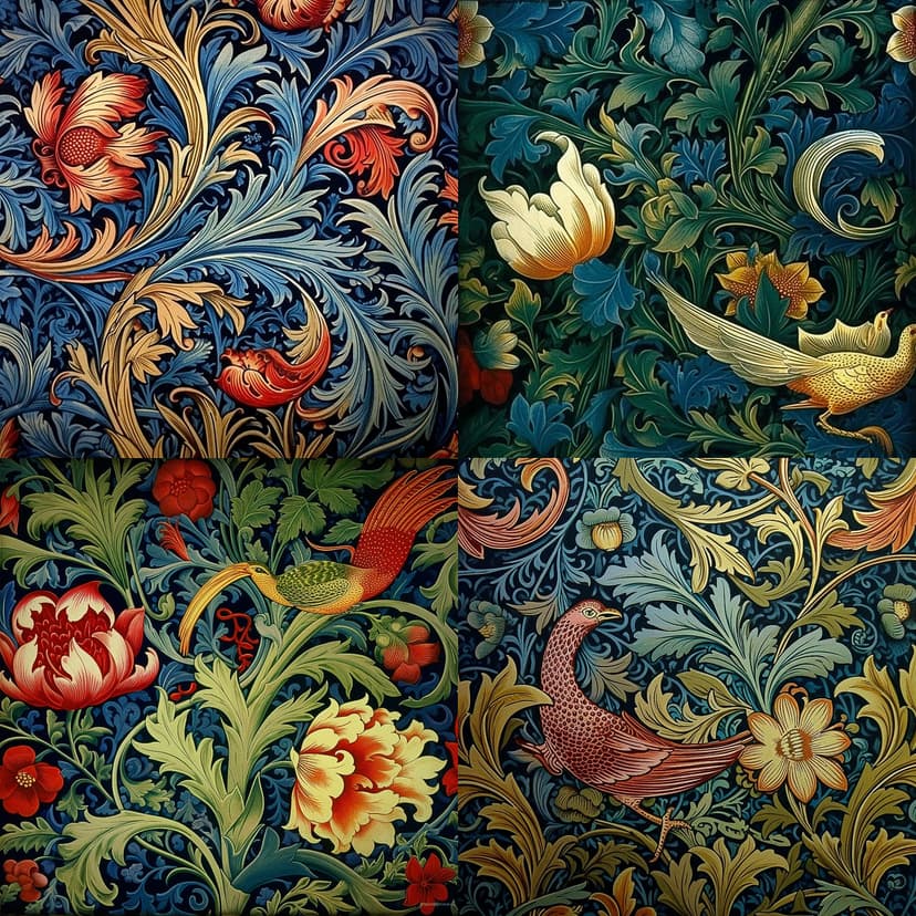 Art Nouveau Botanical