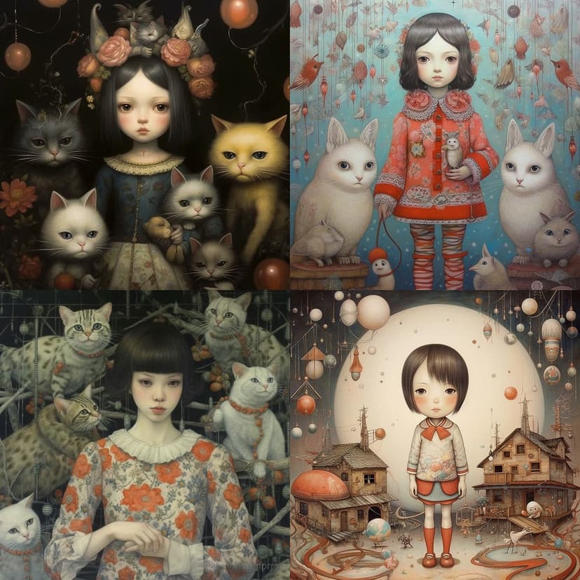 whimsical surrealism