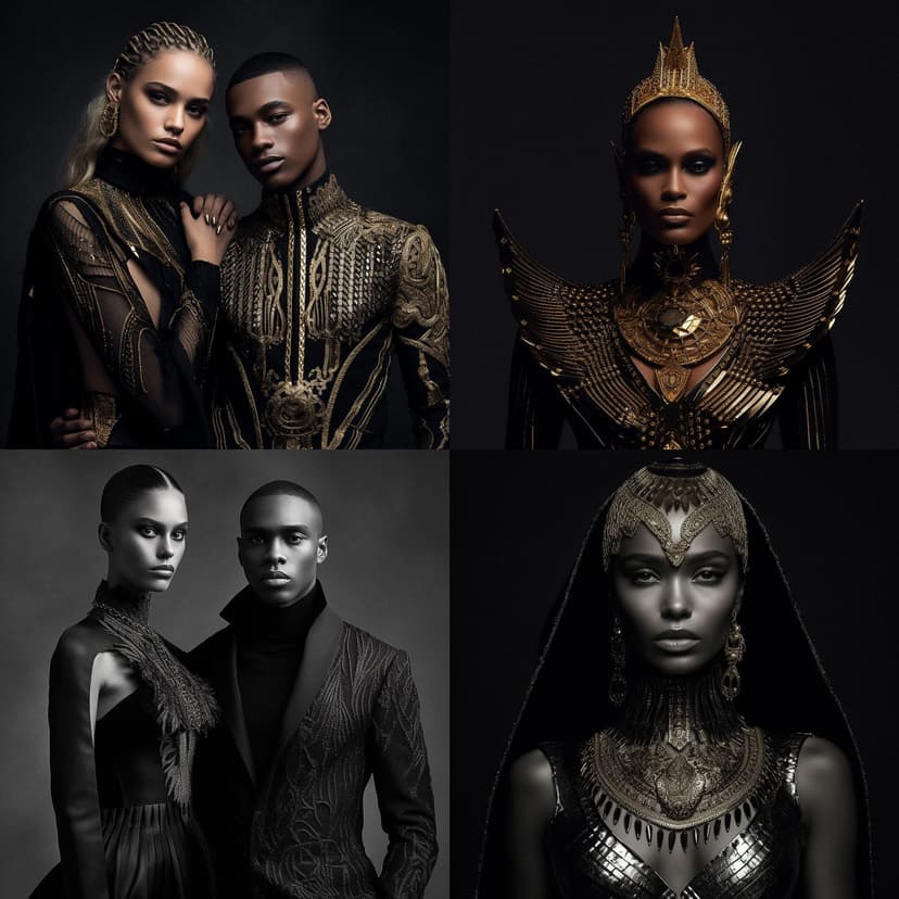 Opulent Gothic Fashion