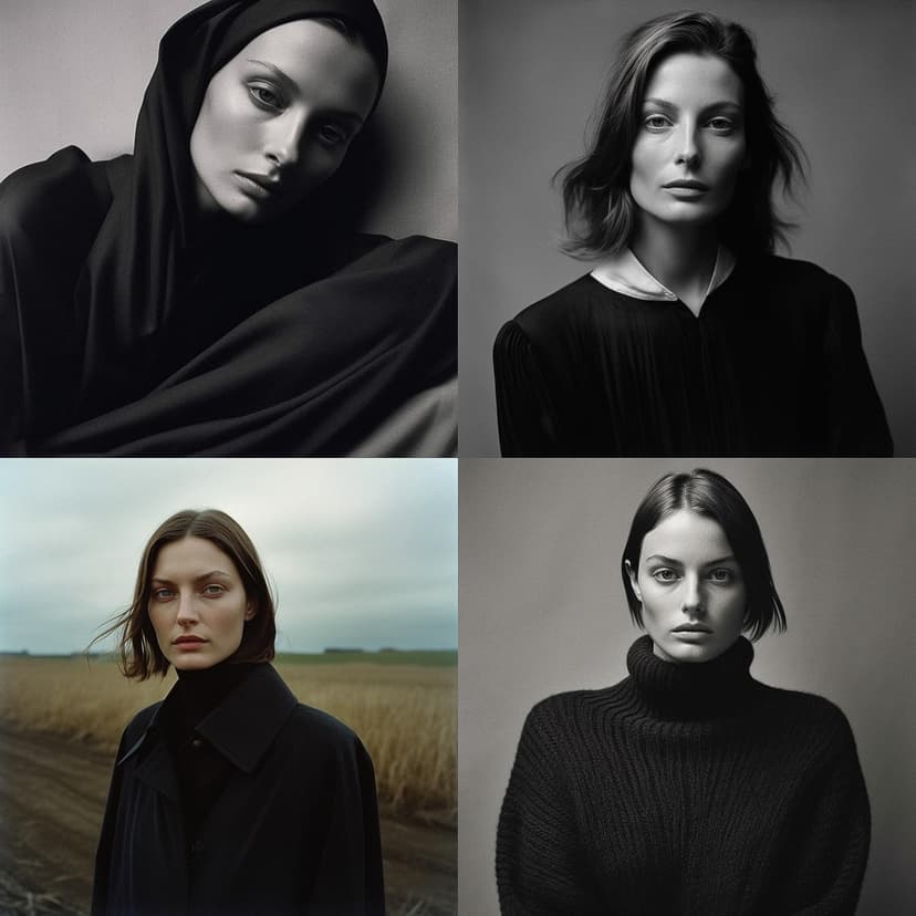 Monochromatic Portraiture