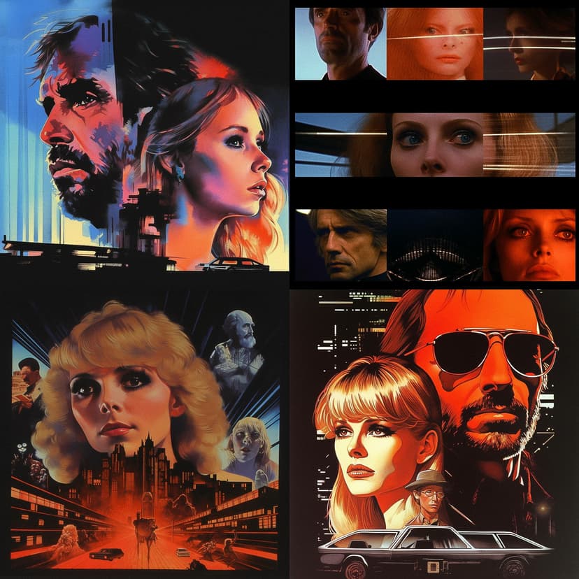 Retro Futuristic Noir