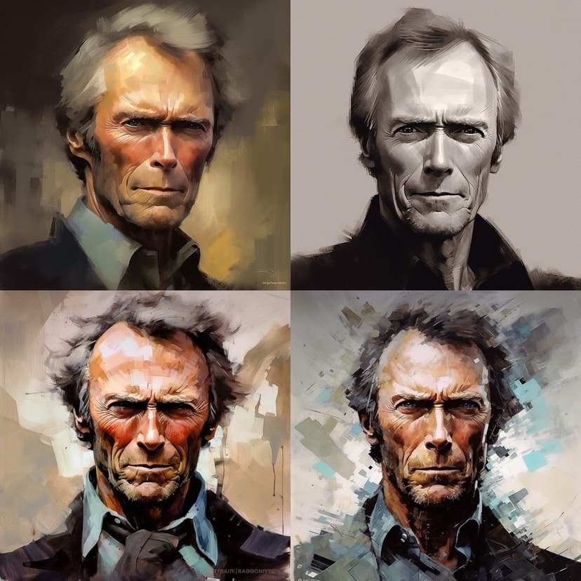 Modern Digital Portrait