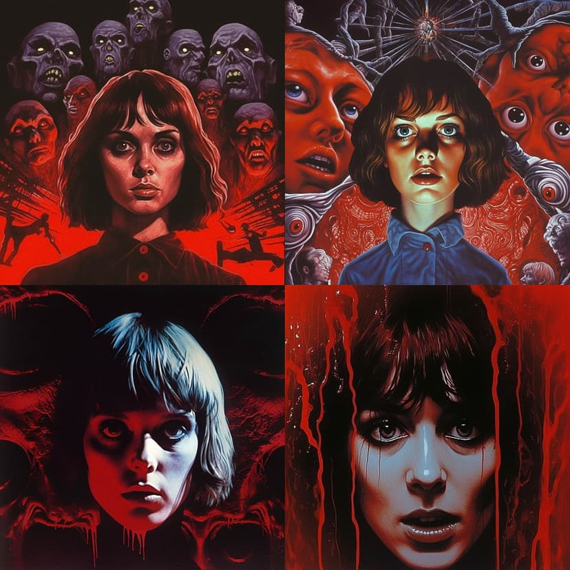 Retro Horror Surrealism