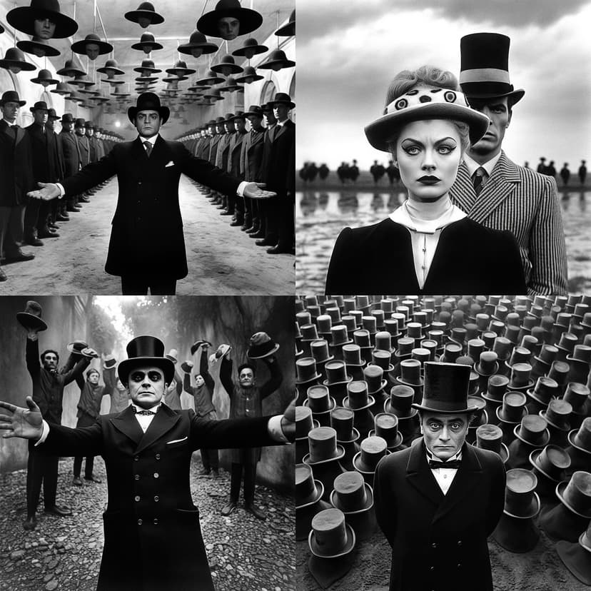 Surreal Monochrome Photomontage