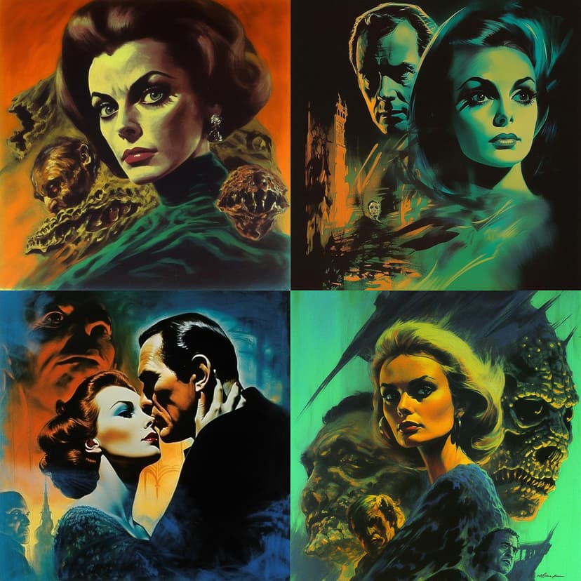 Vintage Horror Poster