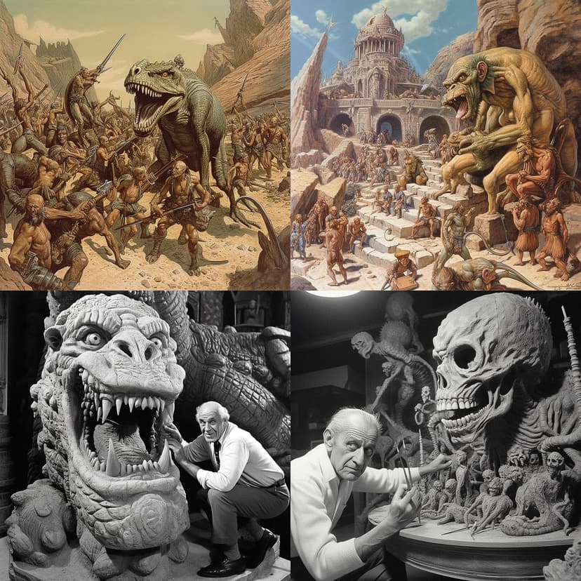 Fantasy Illustration and Sculpting