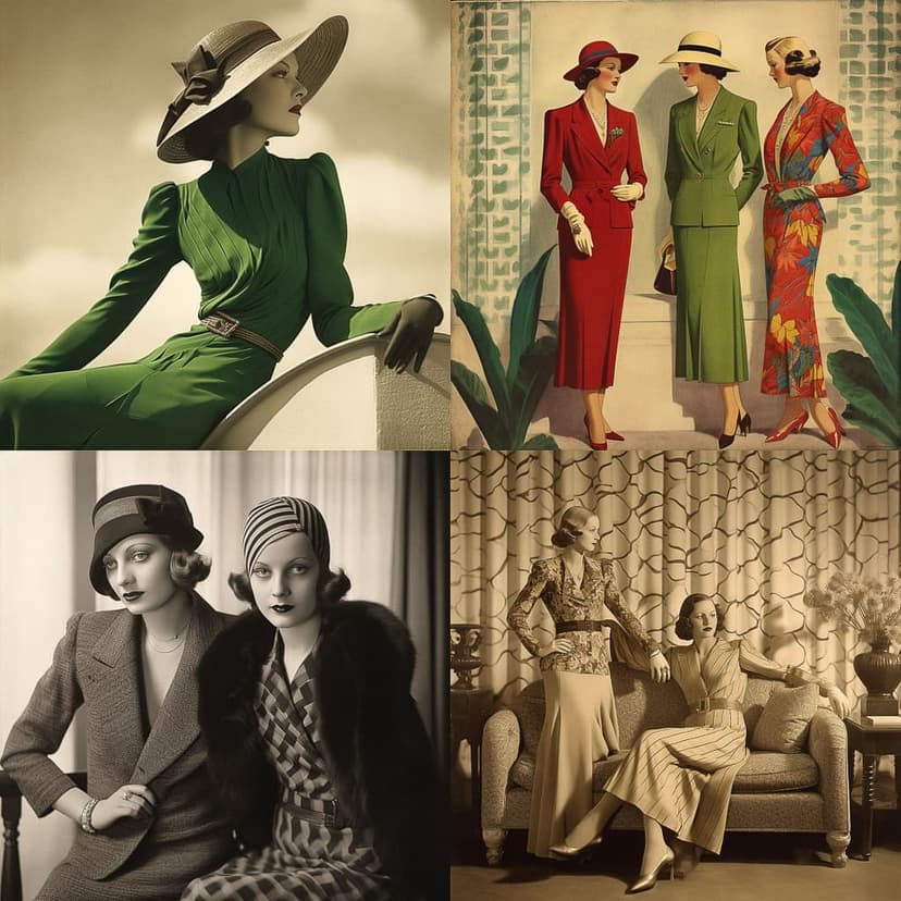 Vintage Fashion Illustration