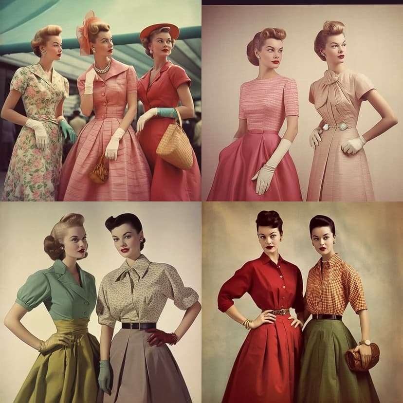 Vintage Fashion Illustration