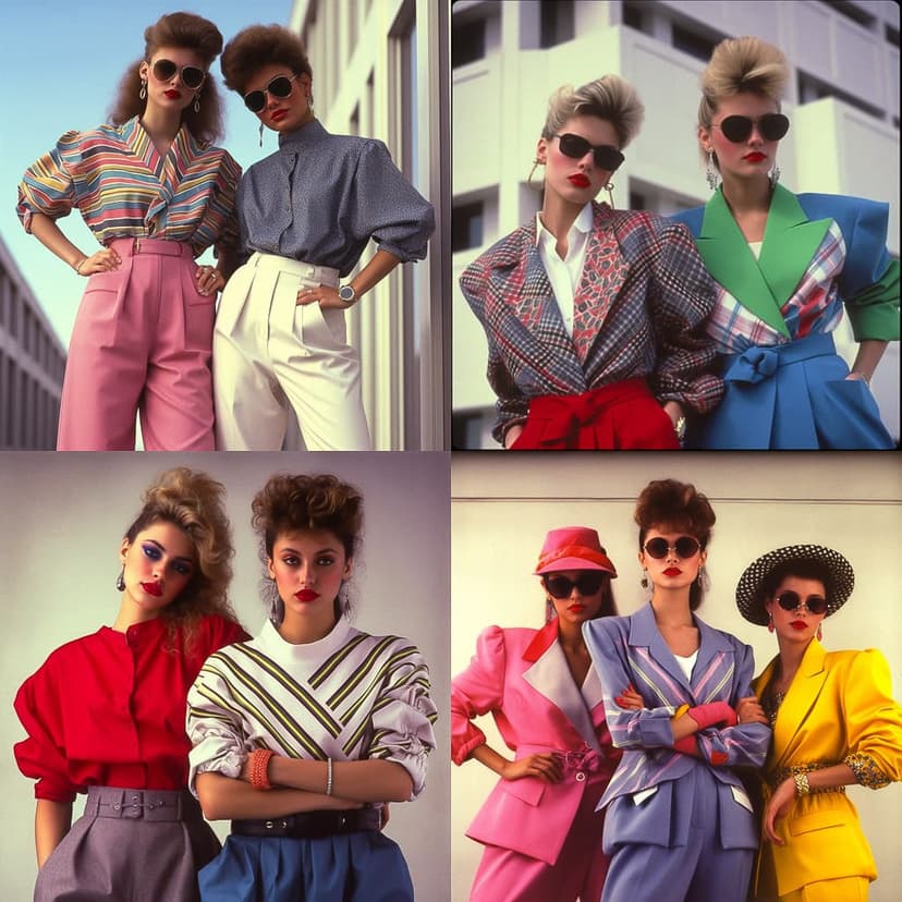 80s Fashion Editorial