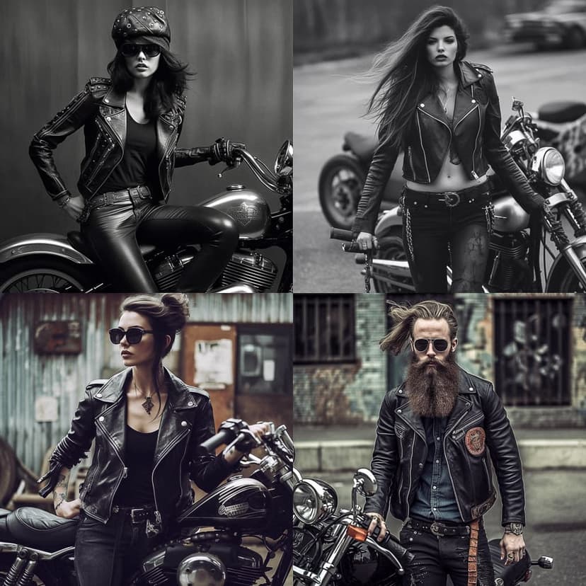 Vintage Biker Aesthetic