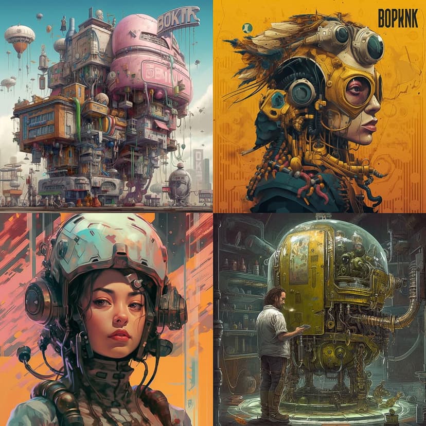 Retro-Futuristic Steampunk