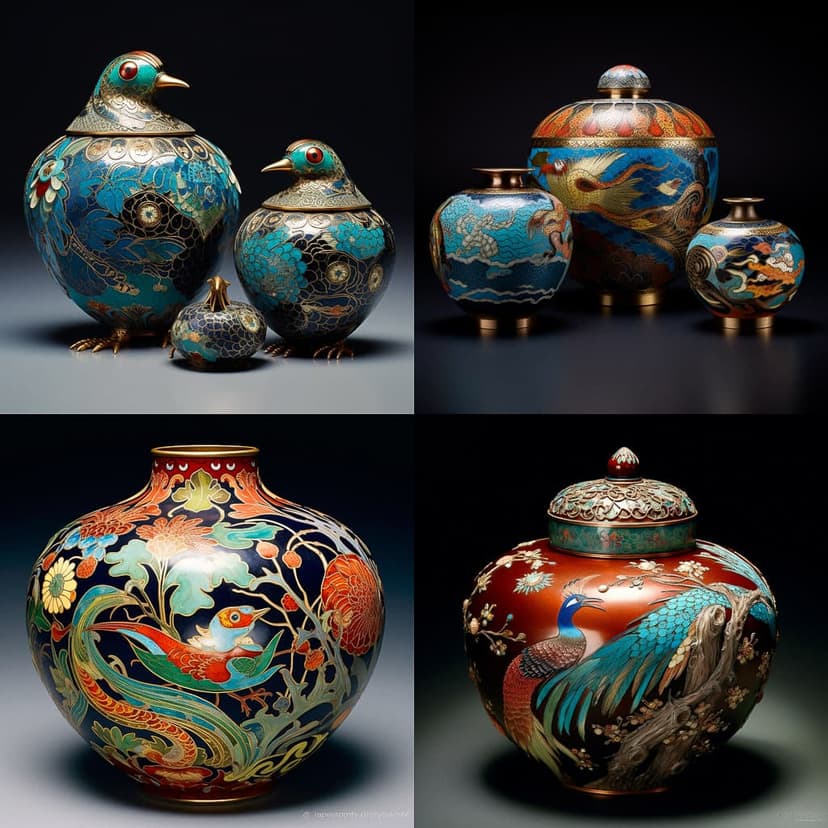 Cloisonné Enamel Art