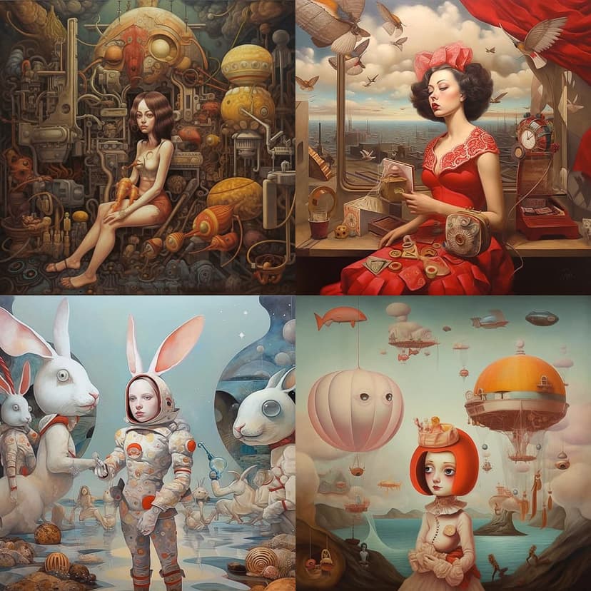 Surrealist Pop Art