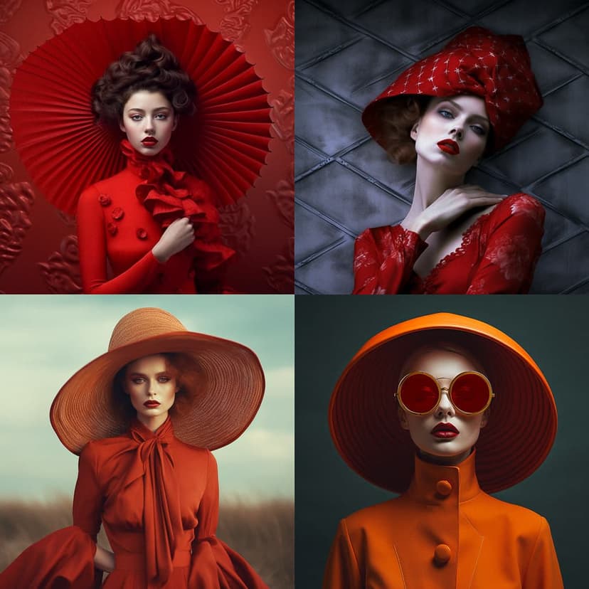 Vibrant Fashion Portraiture