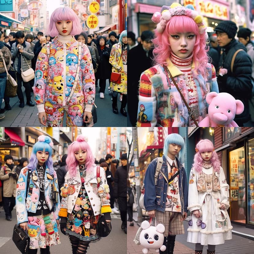Harajuku Street Fashion