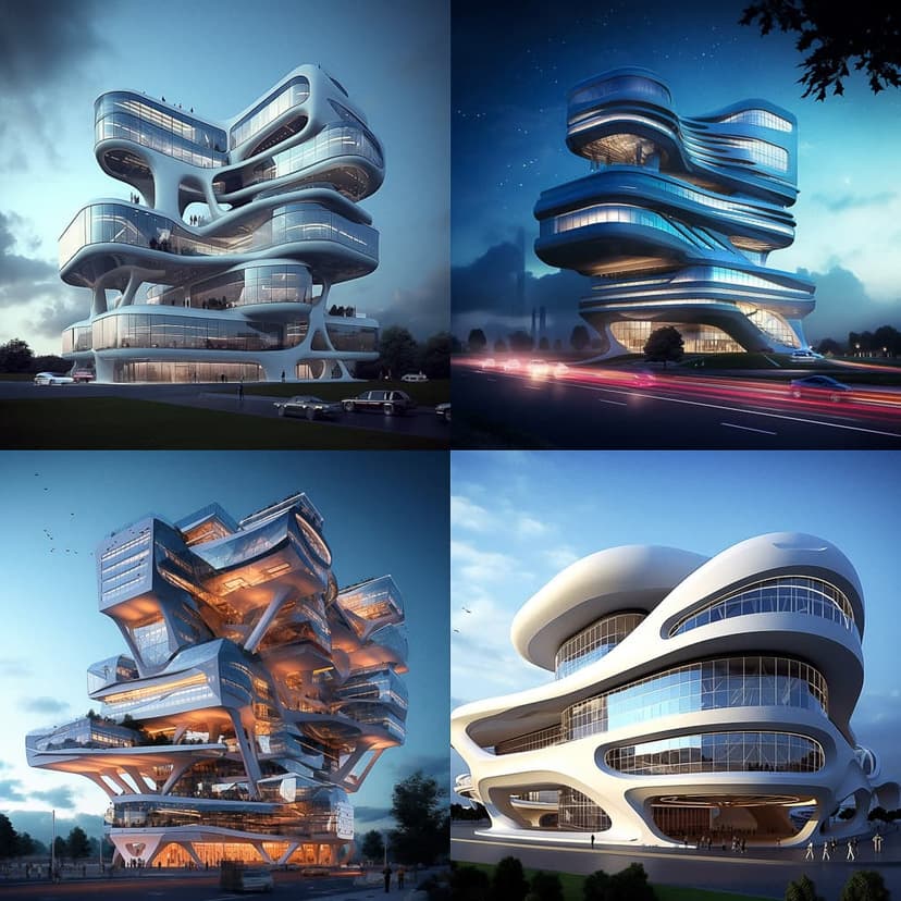 Futuristic Architectural Design