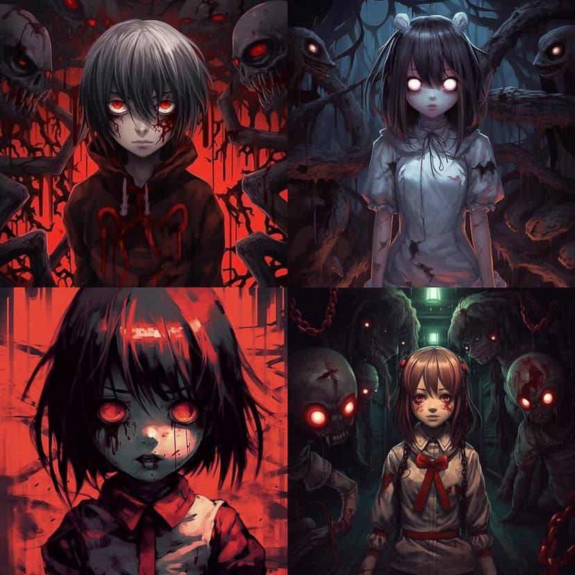Dark Horror Anime