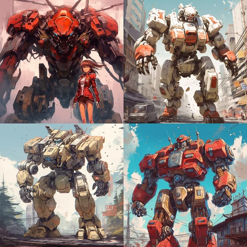 Mecha Anime Style