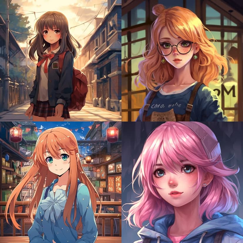 Anime Portrait Style