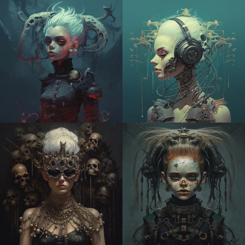 Cyber-Gothic Surrealism