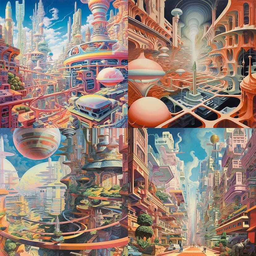 Futuristic Surrealism