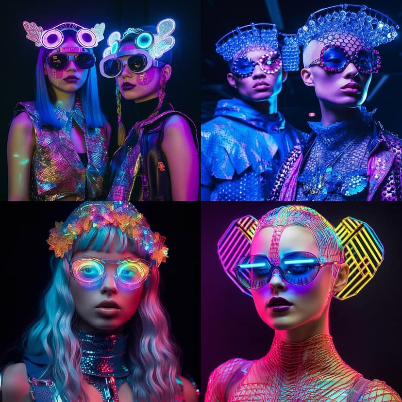 Futuristic Neon Fashion