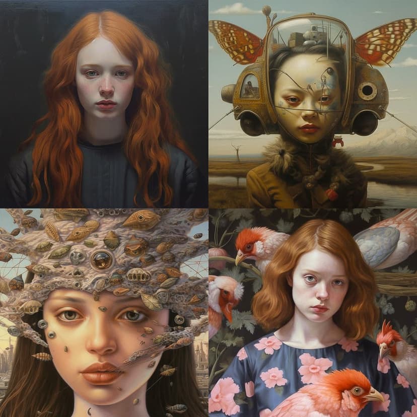 Surrealist Portraiture