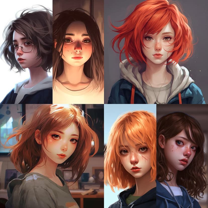 Anime Portrait Style
