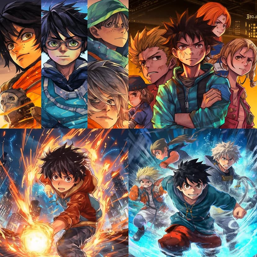 Dynamic Anime Style