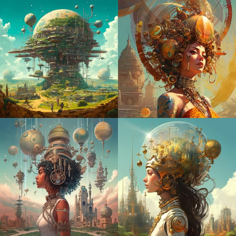 Futuristic Steampunk