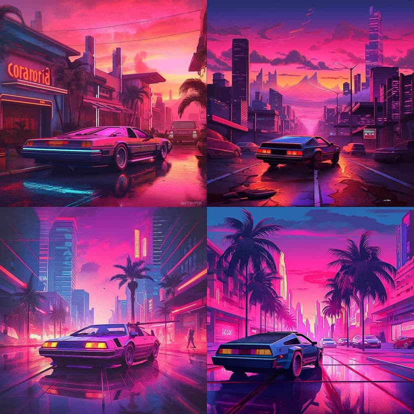 Synthwave Aesthetic