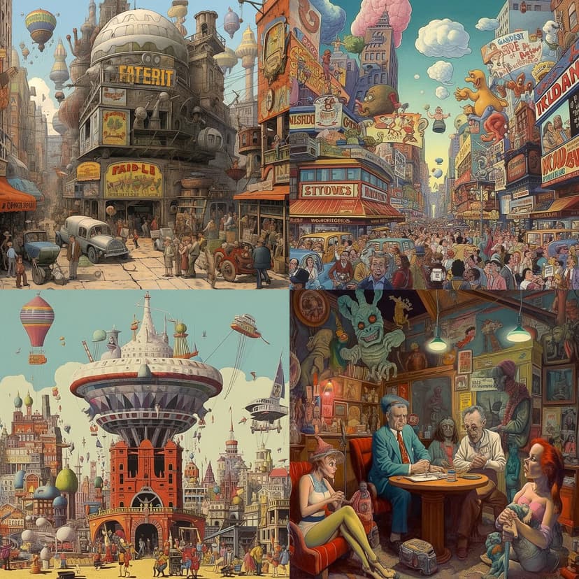 Surreal Retro-Futurism