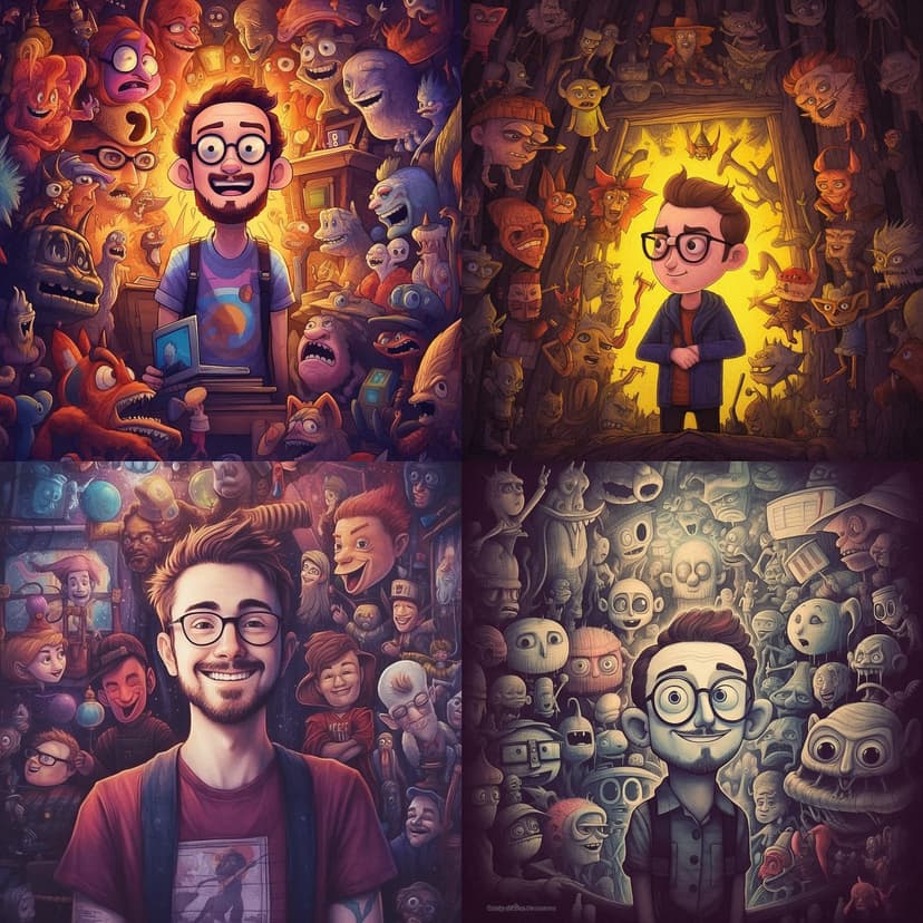 Whimsical Cartoon Fantasy