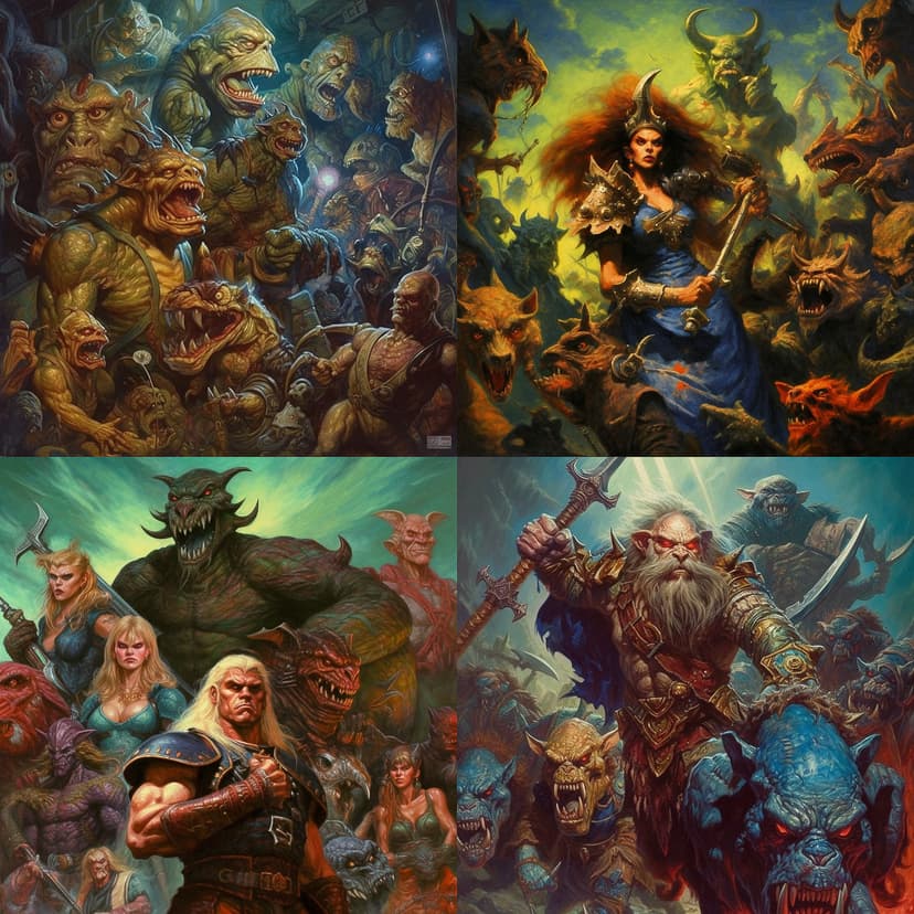 Fantasy Comic Art