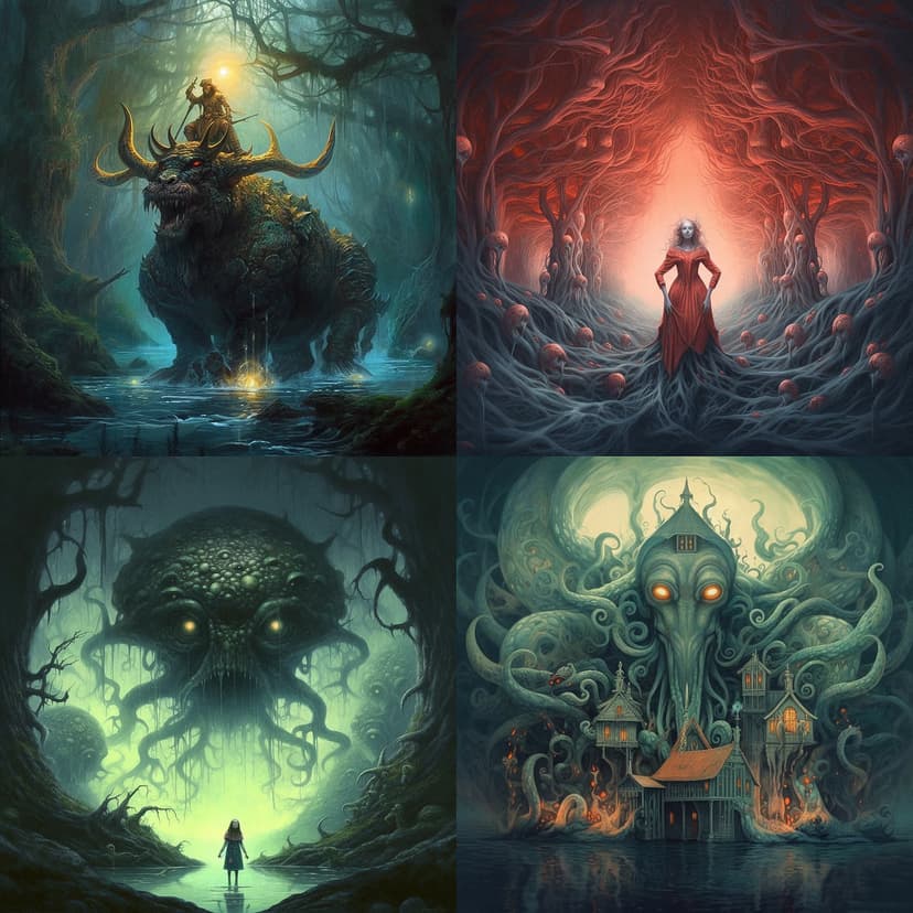 Dark Fantasy Surrealism