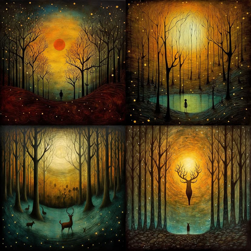 Ethereal Forest Dreamscape