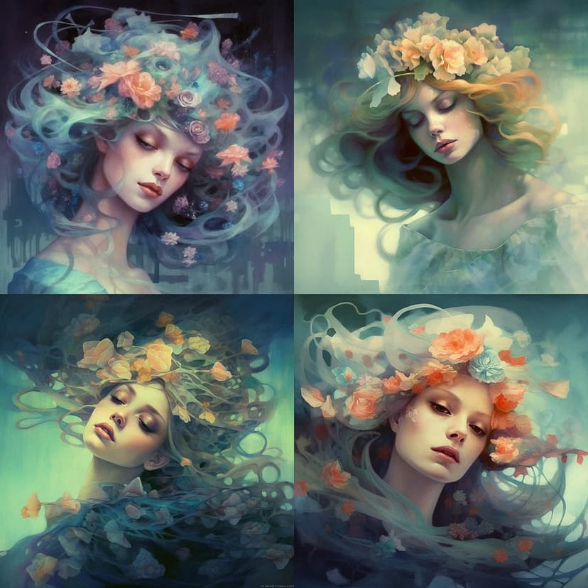Ethereal Floral Fantasy