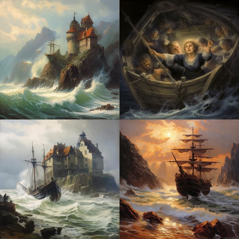 Romantic Seascape