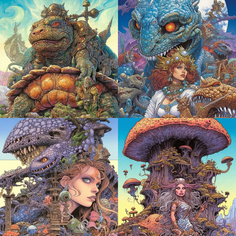 Psychedelic Fantasy Art