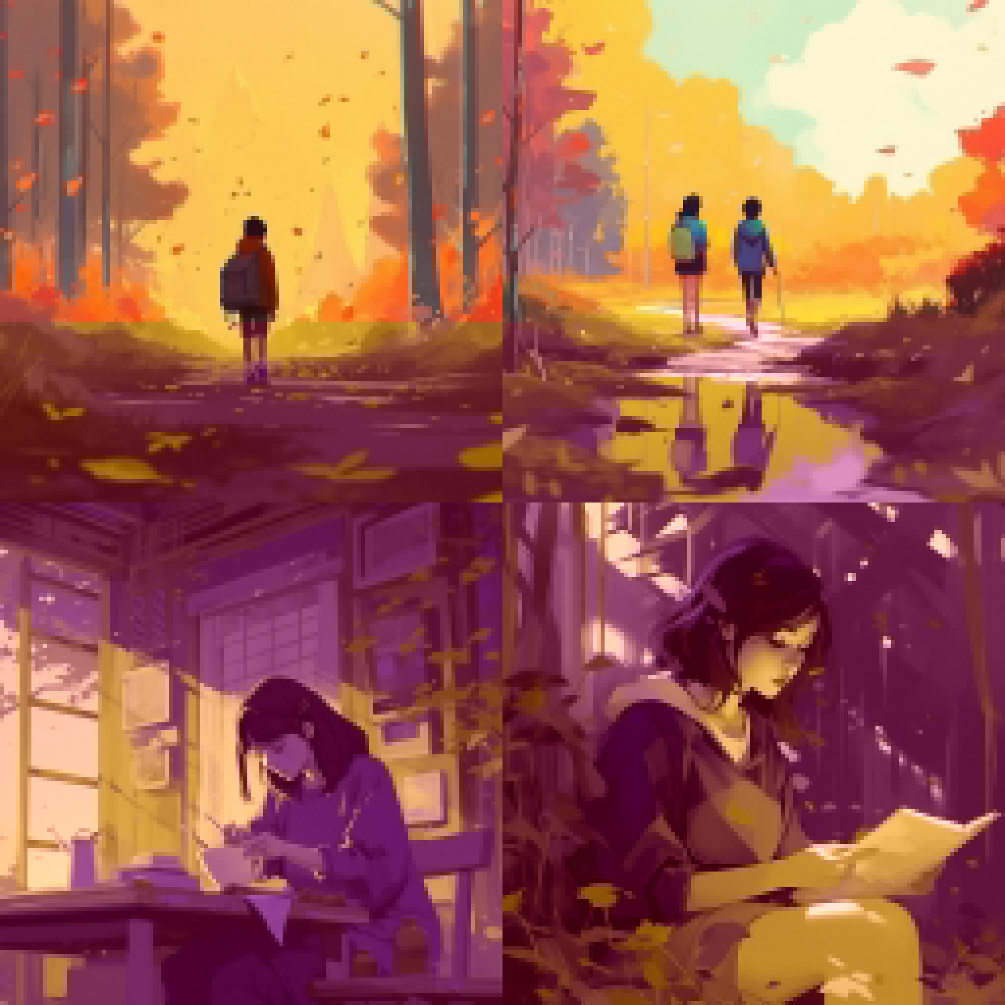 Anime Autumn Aesthetic