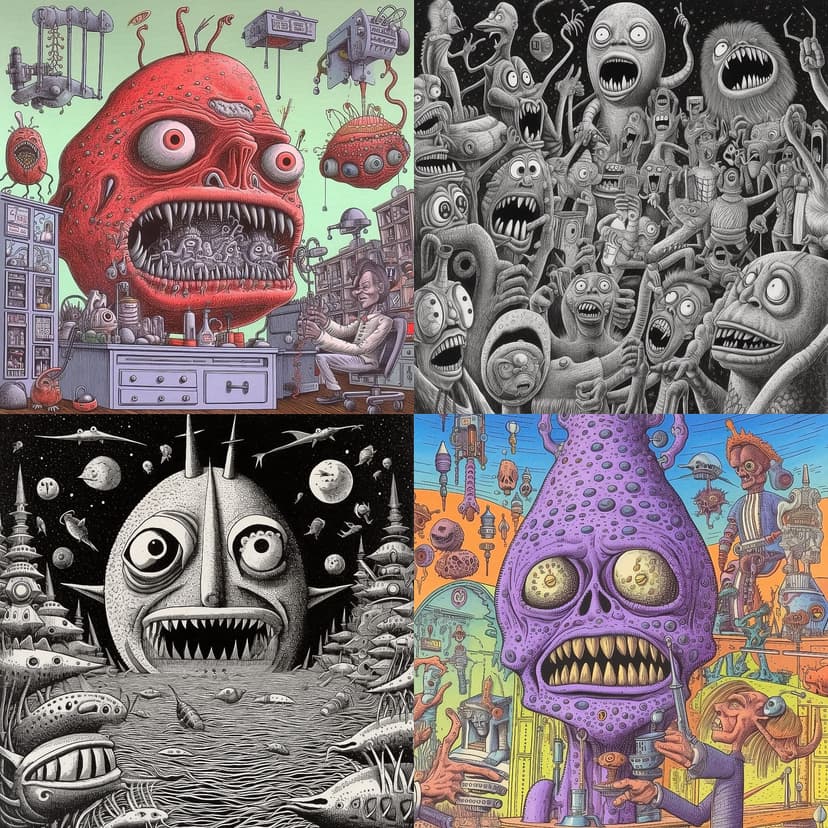 Surreal Comic Horror